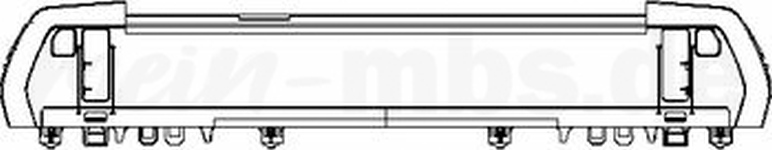PIKO ET97943A-01 - H0 - Gehäuse bedruckt + Fenster